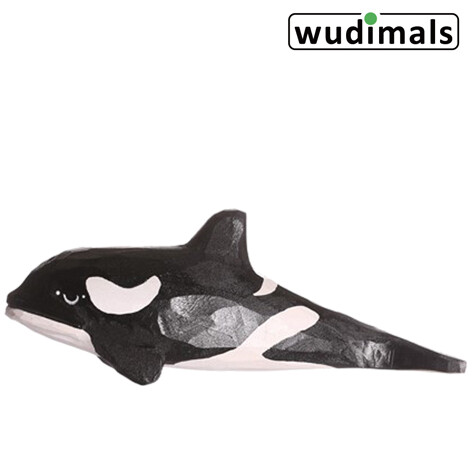 Wudimals A040800 - Orca Orca handgeschnitzt aus Holz