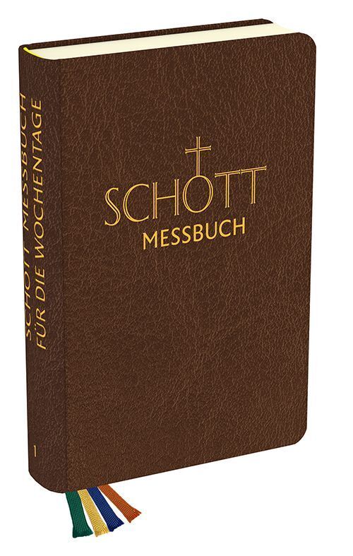 Herder Verlag Gmbh Schott Messbuch - Für Die Wochentage - Band 1: Geprägte Zeiten