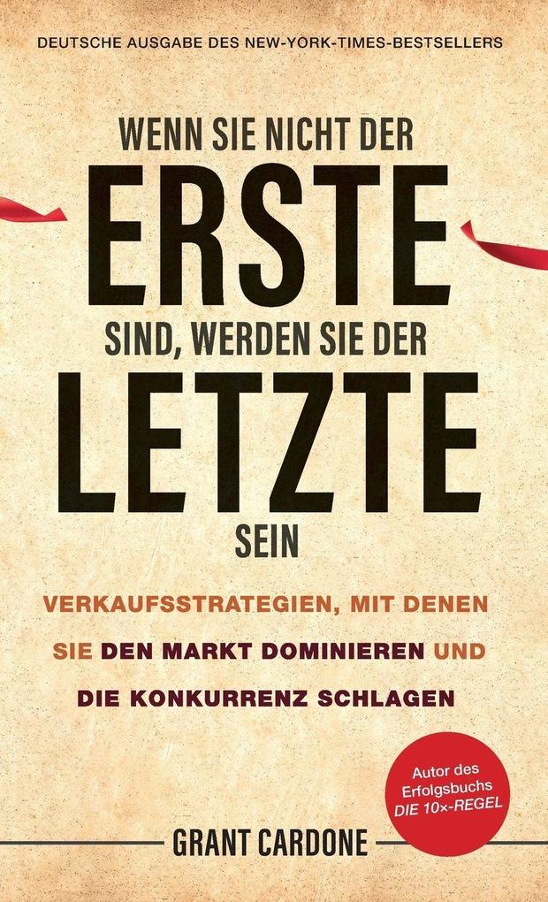 Wiley-Vch Gmbh Wenn Sie Nicht Der Erste Sind Werden Sie Der Letzte Sein