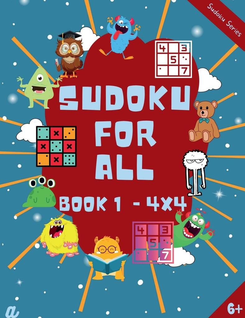 Introduction to Sudoku Level 1 (4X4) - 6-8 years