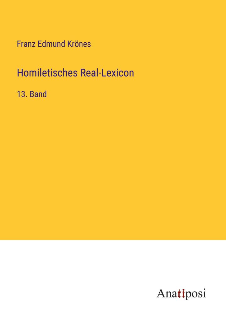 Homiletisches Real-Lexicon