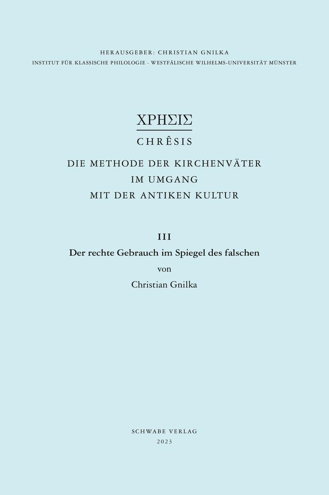 Der rechte Gebrauch im Spiegel des falschen