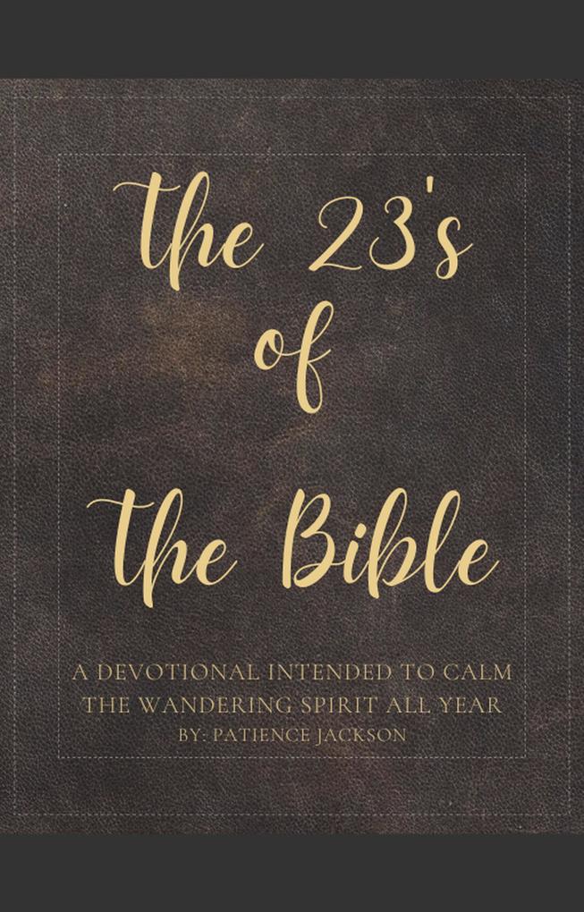 The 23‘s of The Bible