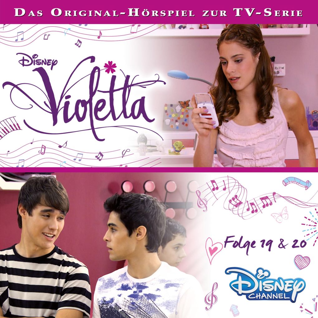 Violetta: Folge 19 & 20 (Hörspiel zur Disney TV-Serie)