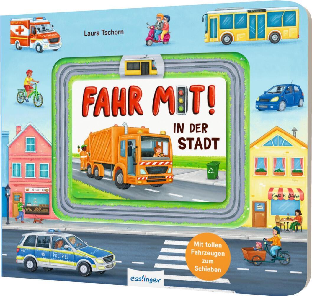 Esslinger Verlag Meine Schiebebahn-Pappe: Fahr Mit In Der Stadt