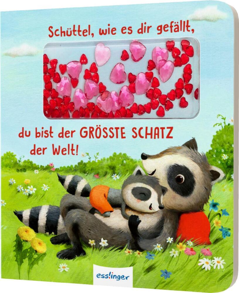 Schüttel-Pappe: Schüttel wie es dir gefällt du bist der größte Schatz der Welt!