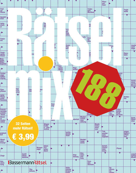Rätselmix 188 (5 Exemplare à 399 EUR)