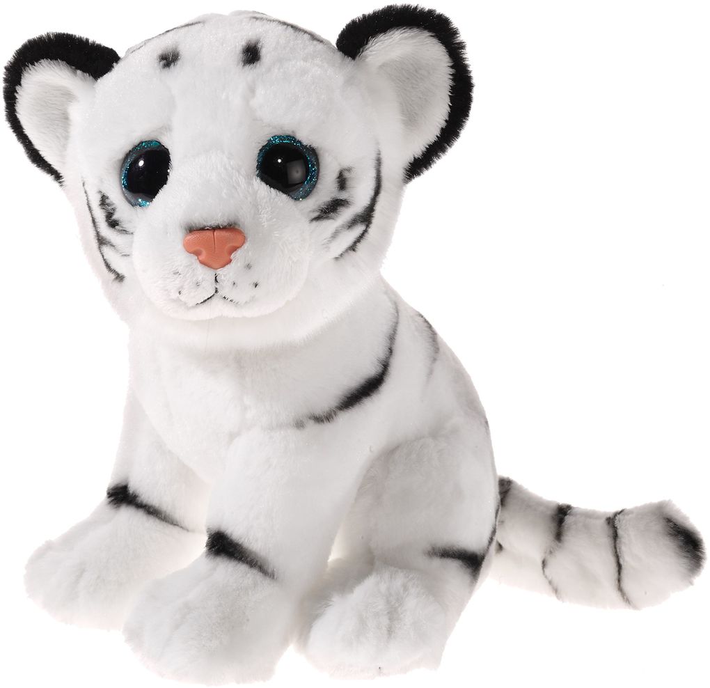 Plüschtier Mi Classico Schneetiger mit Glitzeraugen