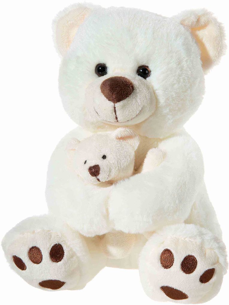 Heunec - Bär mit Baby beige