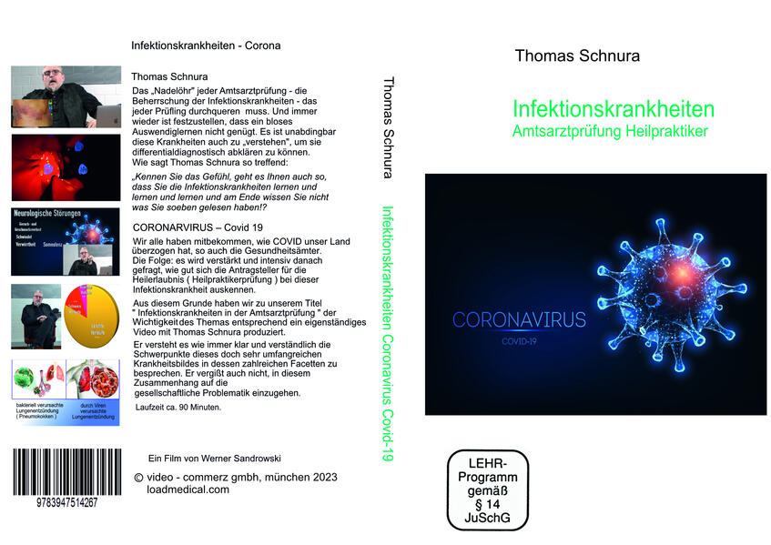 CORONARVIRUS - Covid 19 DVD-Video