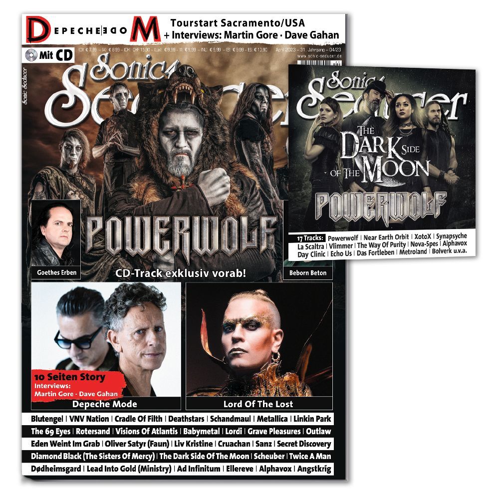 Sonic Seducer 04/2023 m. Audio-CD