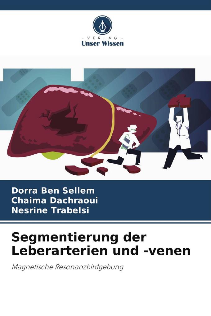 Segmentierung der Leberarterien und -venen