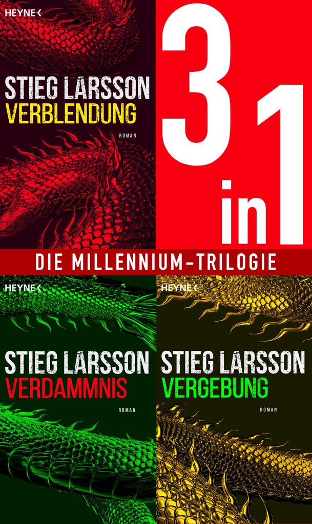 Die Millennium-Saga 1-3: Verblendung / Verdammnis / Vergebung (3in1-Bundle)