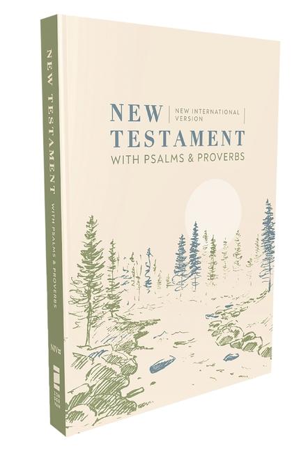 Niv New Testament with Psalms and Proverbs Pocket-Sized Paperback Tree Comfort Print
