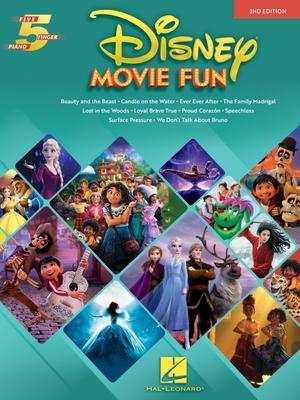 Disney Movie Fun - 2nd Edition Five-Finger Piano Songbook with Lyrics