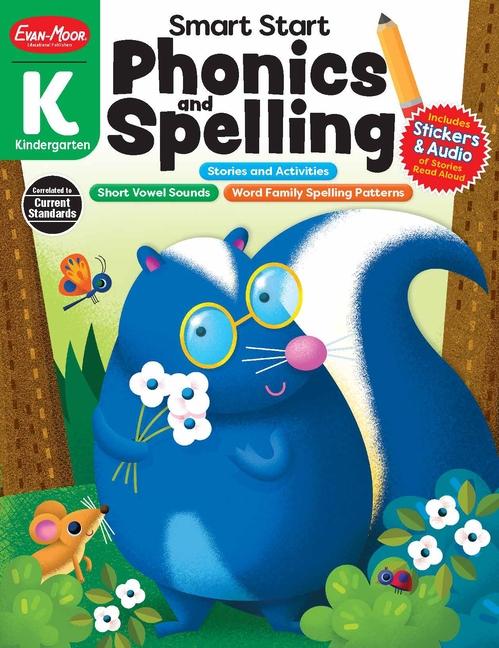 Smart Start: Phonics and Spelling Grade K Workbook