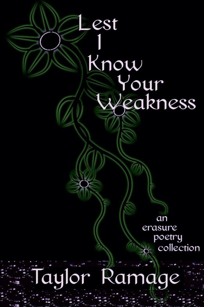 Lest I Know Your Weakness