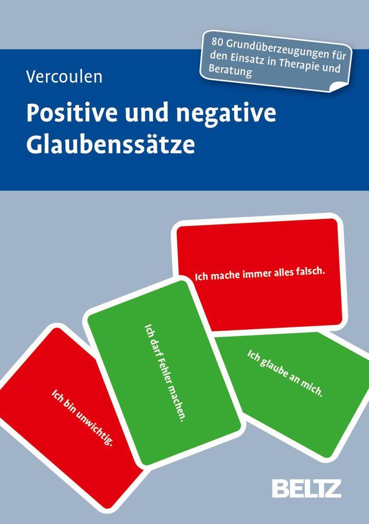 Beltz Verlagsgruppe Positive Und Negative Glaubenssätze