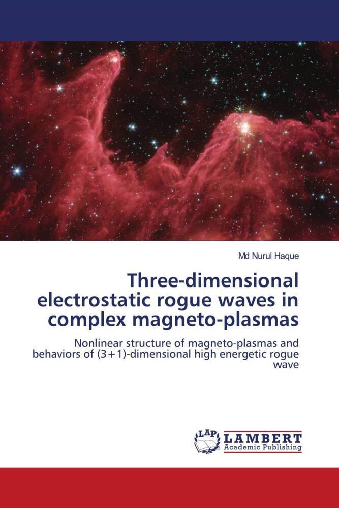 Three-dimensional electrostatic rogue waves in complex magneto-plasmas