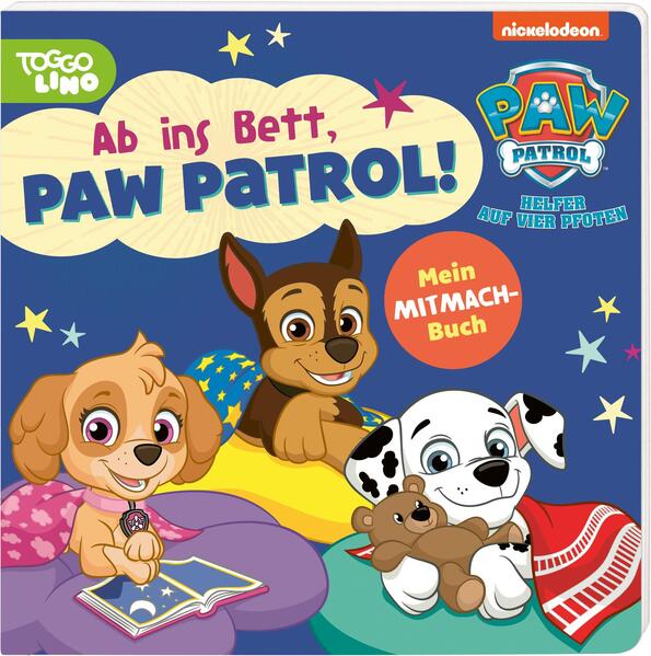 PAW Patrol Pappbilderbuch: Ab ins Bett PAW Patrol!