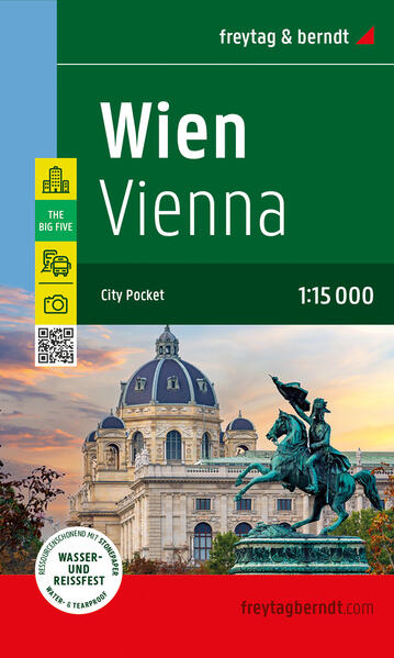 Wien Stadtplan 1:15.000 freytag & berndt