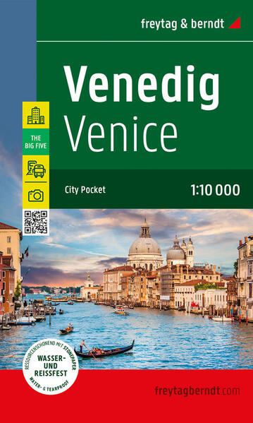 Venedig Stadtplan 1:10.000 freytag & berndt