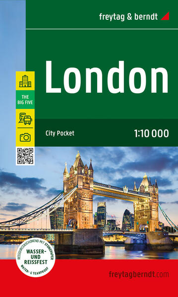 London Stadtplan 1:10.000 freytag & berndt