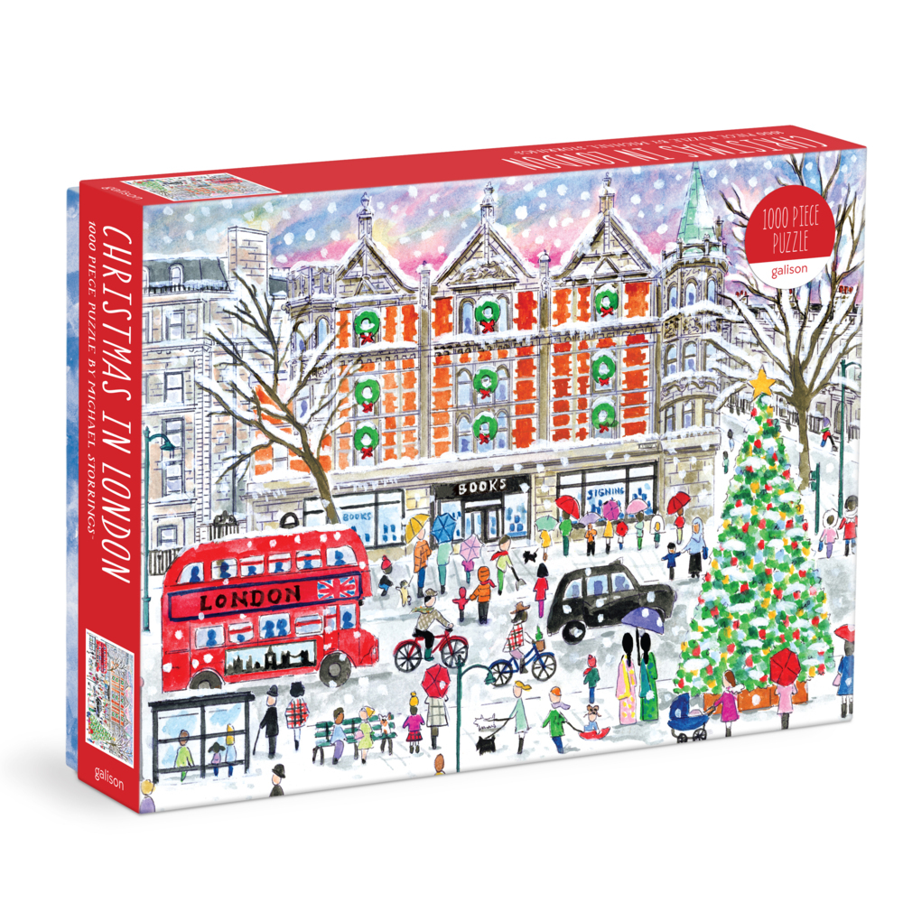 Abrams & Chronicle Michael Storrings Christmas In London 1000 Piece Puzzle