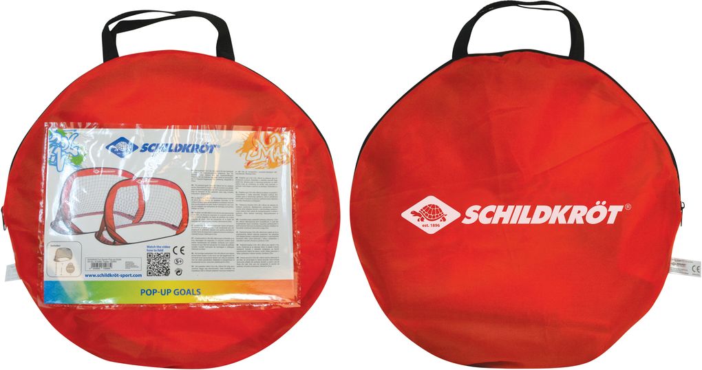 Schildkröt - Pop-Up Goal, 160 cm, Rouge Bariolé