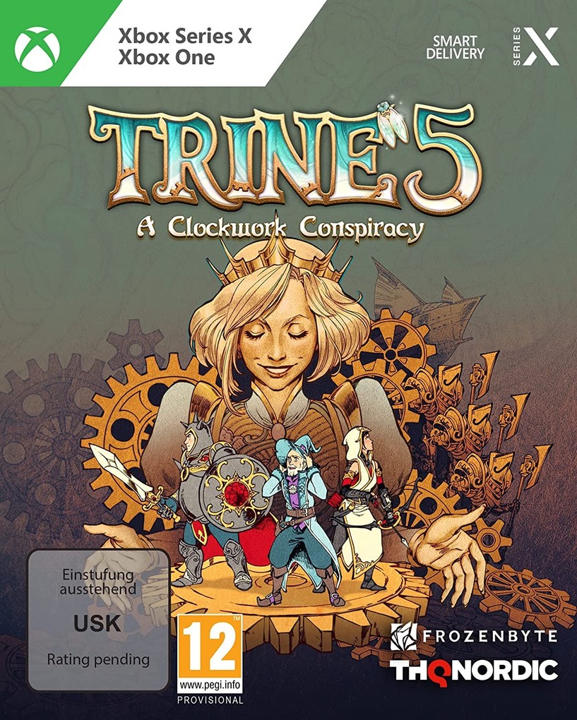 Trine 5 A Clockwork Conspiracy 1 Xbox Series X-Blu-ray Disc