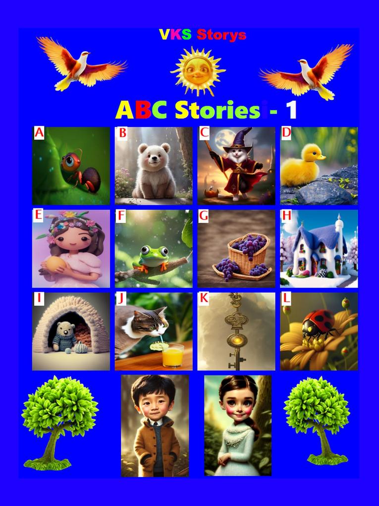 ABC Kids Stories -Part 1 (ABC stories #1)