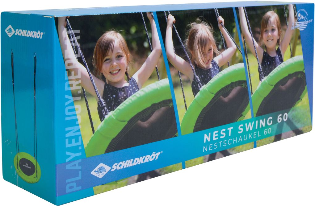 Schildkröt Funsports - Nestschaukel, 60 cm, Grün