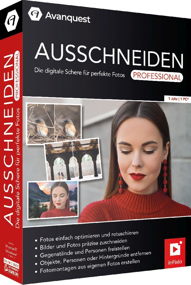 Ausschneiden Professional Code in a Box
