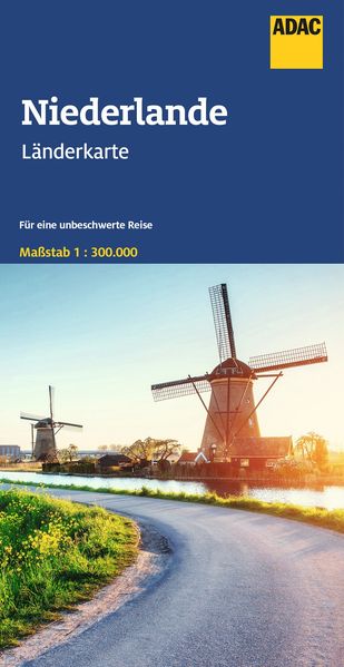 ADAC Länderkarte Niederlande 1:300.000
