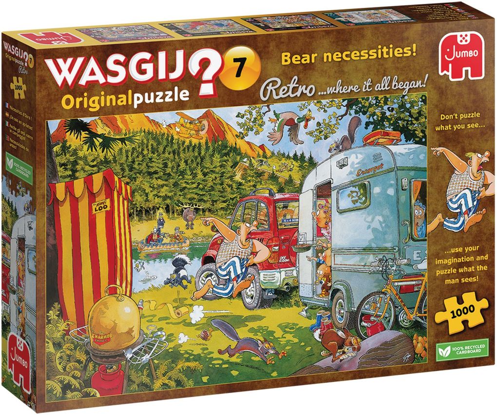 Wasgij Retro Original 7 - Bear Necessities! 1000 Teile
