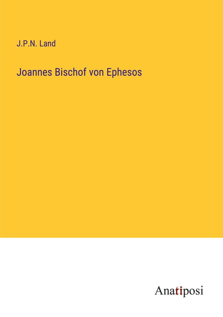 Joannes Bischof von Ephesos