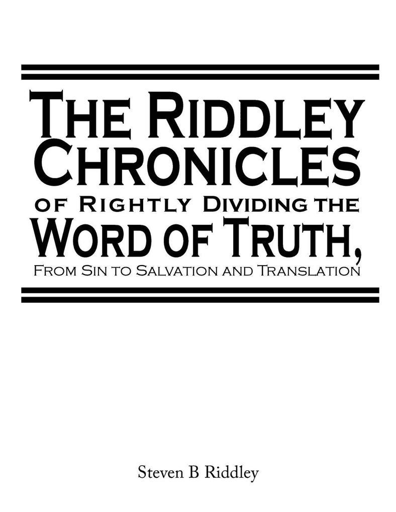 'The Riddley Chronicles