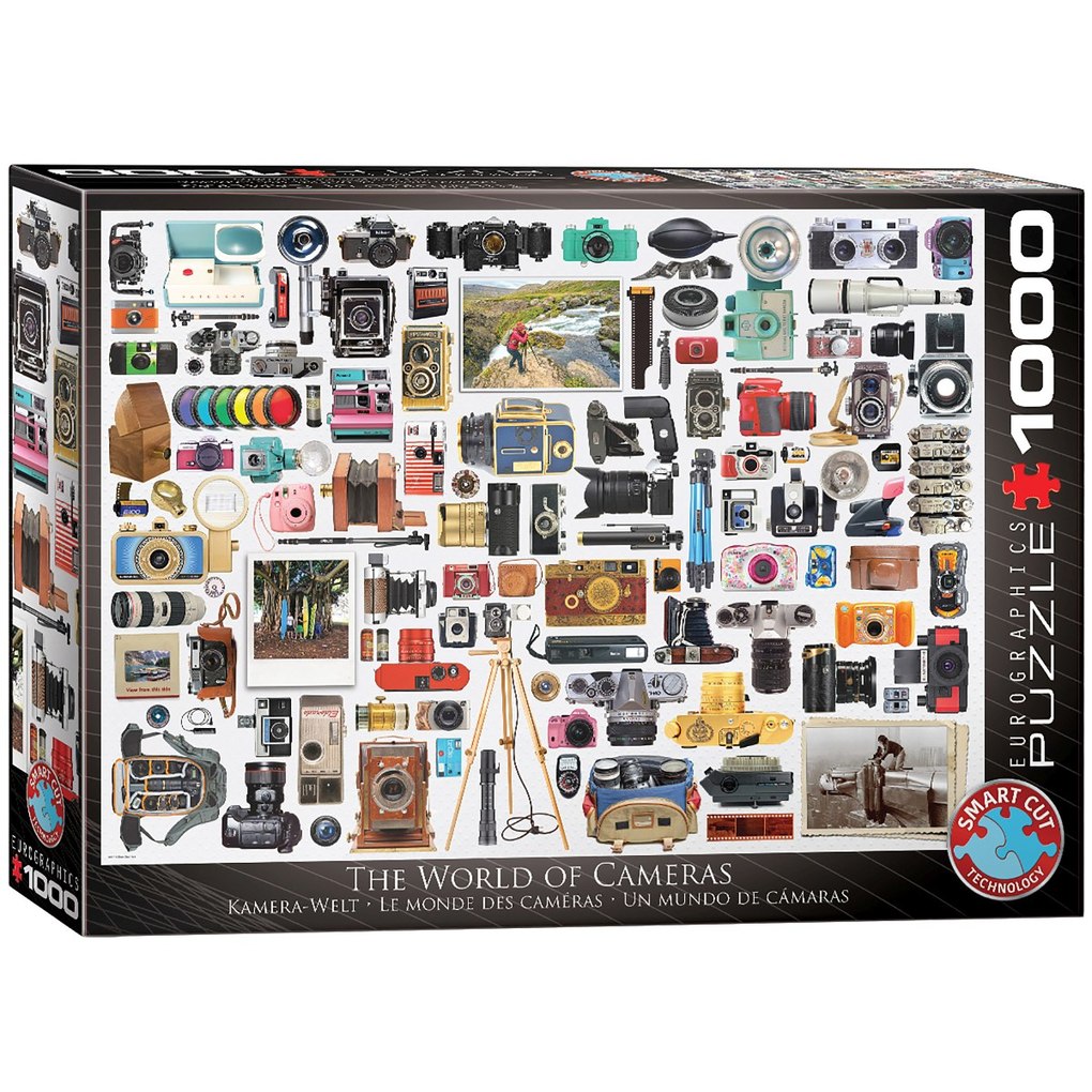 Eurographics 6000-5627 - Kamera-Welt Puzzle 1.000 Teile
