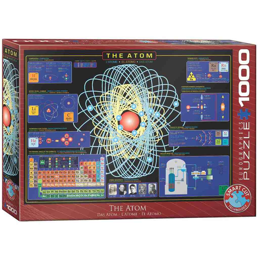 Eurographics 6000-1002 - Das Atom Puzzle 1.000 Teile