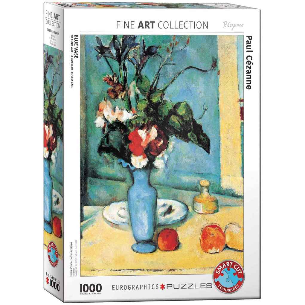 Eurographics 6000-3802 - Die blaue Vase von Cezanne Puzzle 1.000 Teile