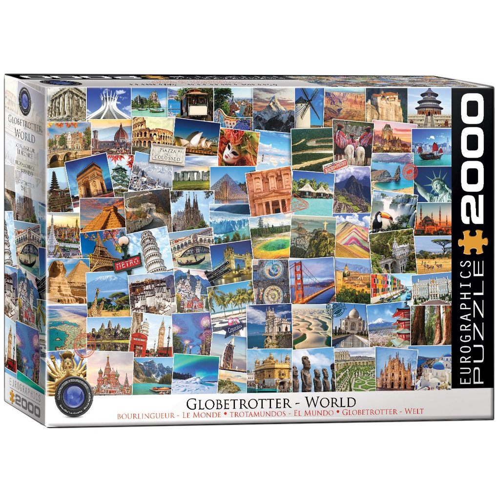 Eurographics 8220-5480 - Sehenswürdigkeiten der Welt Puzzle 2.000 Teile