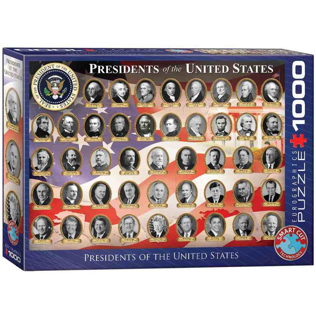 Eurographics 6000-1432 - Präsidenten der Vereinigten Staaten Puzzle 1.000 Teile