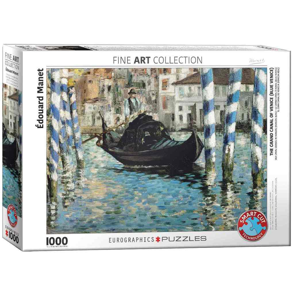 Eurographics 6000-0828 - Der Canal Grande in Venedig von Manet Puzzle 1.000 Teile