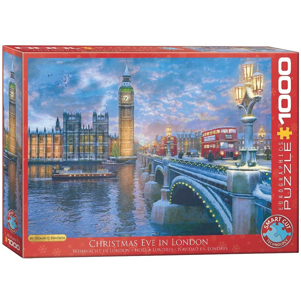 Eurographics 6000-0916 - Heiligabend in London Puzzle 1.000 Teile