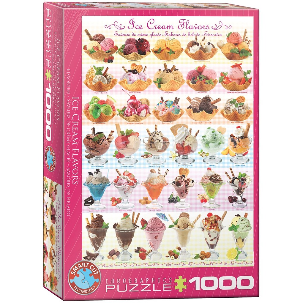 Eurographics 6000-0590 - Eisbecher Puzzle 1.000 Teile
