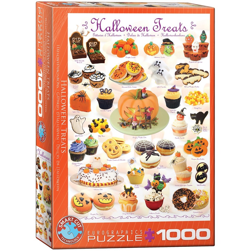 Eurographics 6000-0432 - Halloween Leckereien Puzzle 1.000 Teile