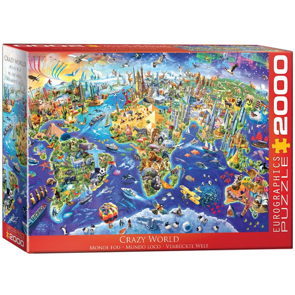 Eurographics 8220-5343 - Verrückte Welt Puzzle 2.000 Teile