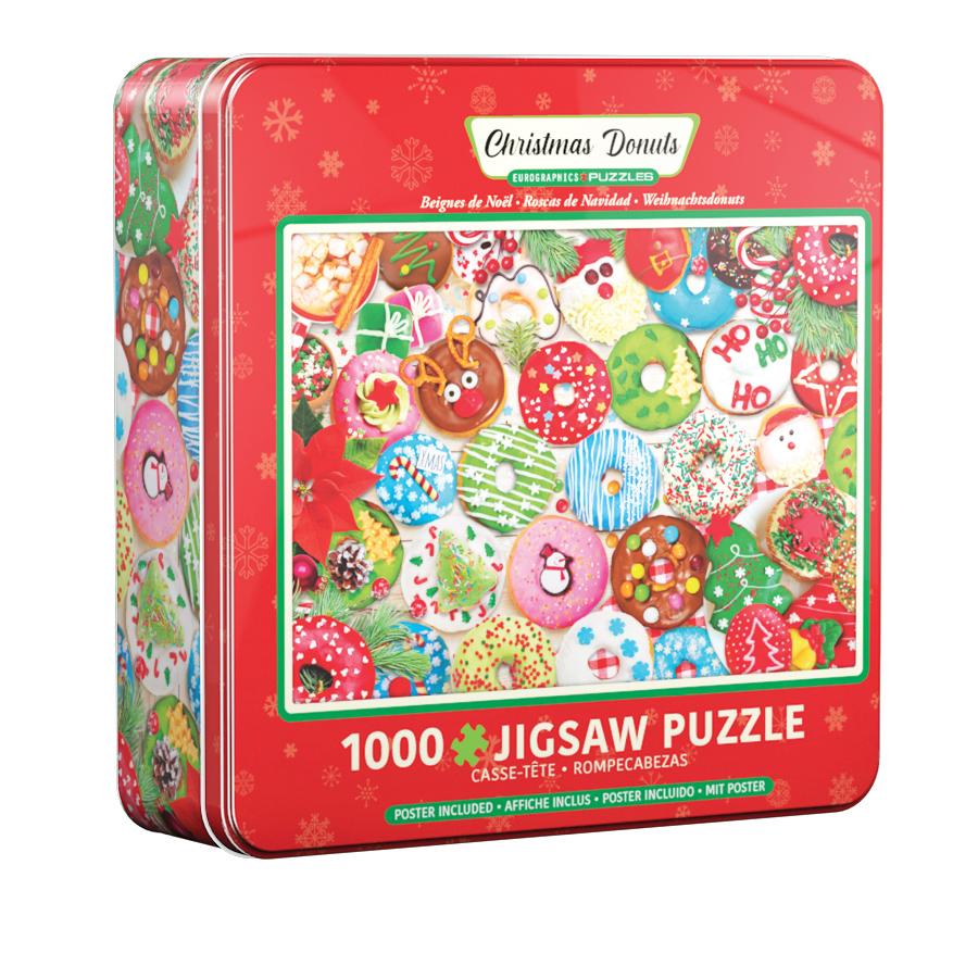 Eurographics 8051-5660 - Beignes de Noël 1.000 Blech Puzzle