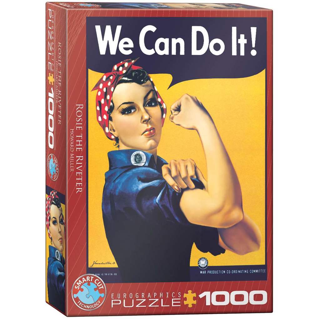 Eurographics 6000-1292 - Rosie die Nieterin - We Can Do It Puzzle 1.000 Teile
