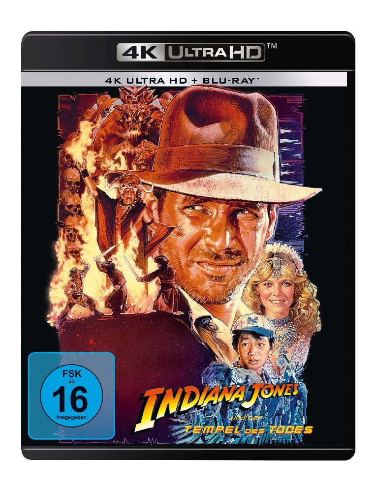 Indiana Jones und der Tempel des Todes 1 4K UHD-Blu-ray + 1 Blu-ray